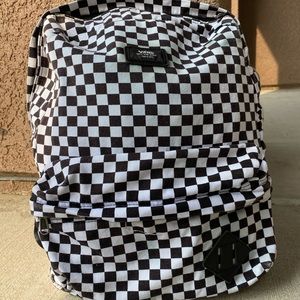 Vans checkered backpack